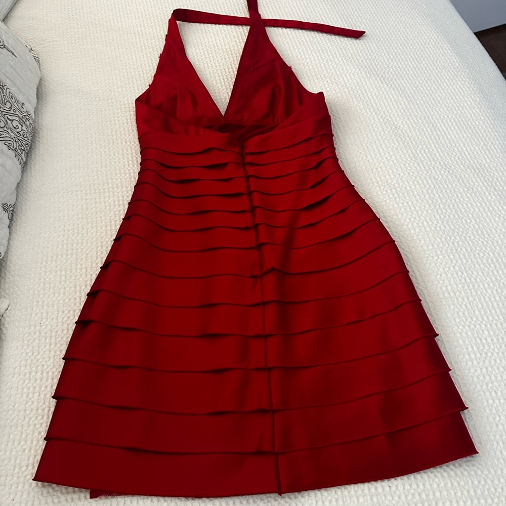 BCBG mini red cocktail dress SZ 4